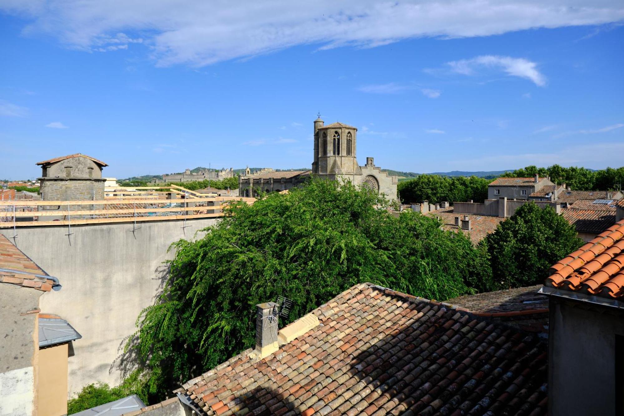 Mon Toit Carcassonnais •Hypercentre •Terrasse •Vue Apartman Carcassone Kültér fotó
