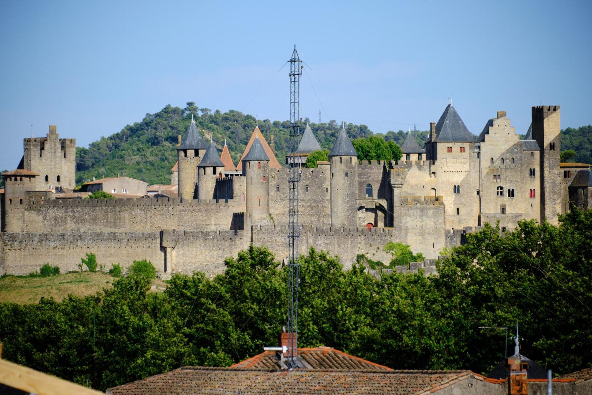 Mon Toit Carcassonnais •Hypercentre •Terrasse •Vue Apartman Carcassone Kültér fotó